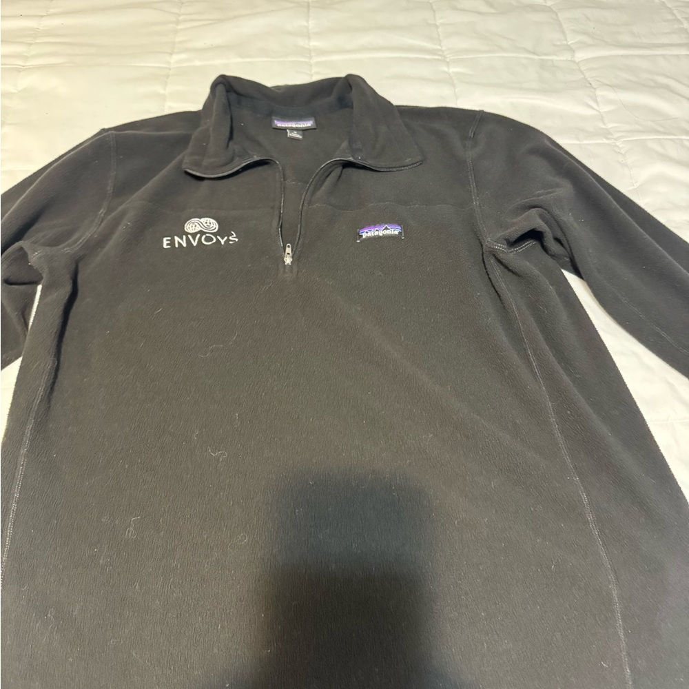 Patagonia Black Men's Quarter-Zip Sweatshirt